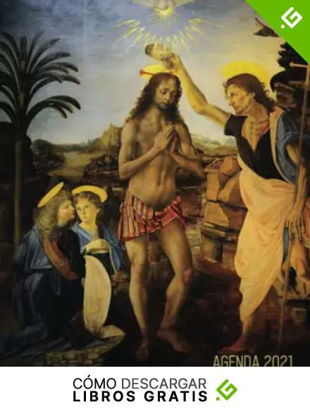 Leonardo da Vinci Planificador Diaria 2021: Bautismo de Jes&uacute;s (Verrochio) | Agenda 2021: Enero a Diciembre | Renacimiento Italiano | Ideal Para la Escuela, el Estudio y la Oficina