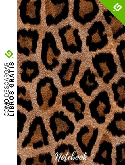 Leopard Print: Lined Notebook