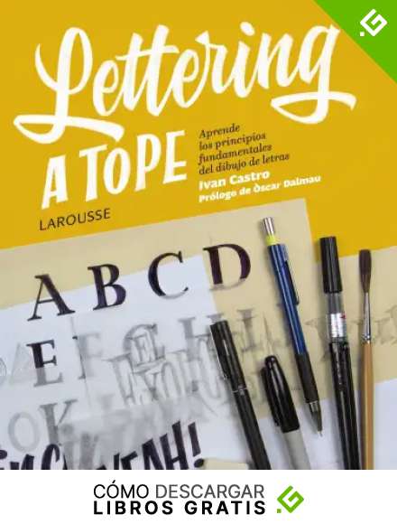 Lettering a tope