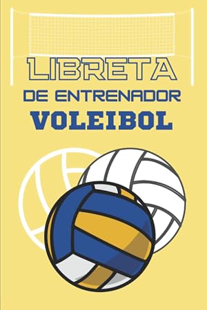 Libreta de entrenador voleibol: Diario de apuntes de 100 hojas