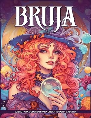 Libro de Colorear Bruja: 35 Adorables Ilustraciones en Misteriosas Casas de Horror - una Combinaci&oacute;n Perfecta de Ternura y Misterio