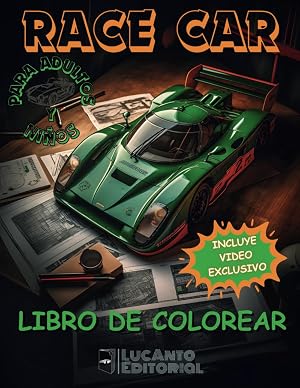 Libro de Colorear Coches: Dibujar Coches de carreras, diversi&oacute;n Garantizada con 50 im&aacute;genes asombrosas para Adultos y Ni&ntilde;os. (Mundo del Motor: Libros de Colorear coches)