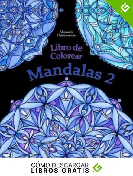 Libro de Colorear - Mandalas Volumen 2: Pintar y relajarse. Un libro de colorear sobre fondo negro para que se coloreen con vivos colores. (Mandalas sobre fondo negro)