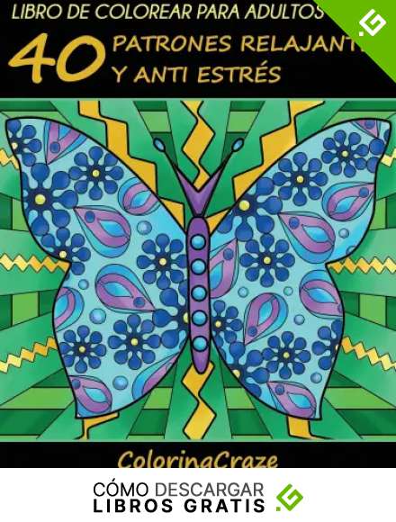 Libro de Colorear para Adultos Volumen 2: 40 Patrones Relajantes y Anti Estr&eacute;s (Colecci&oacute;n de Terapia Art&iacute;stica Anti Estr&eacute;s)