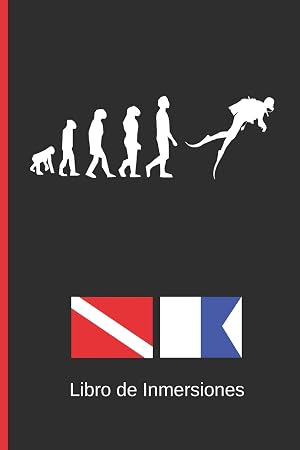 LIBRO DE INMERSIONES: DIVE LOG | CUADERNO DE REGISTRO DETALLADO PARA BUCEADORES | HASTA 120 INMERSIONES | SUBMARINISMO. BUCEO. Dise&ntilde;o Evoluci&oacute;n.