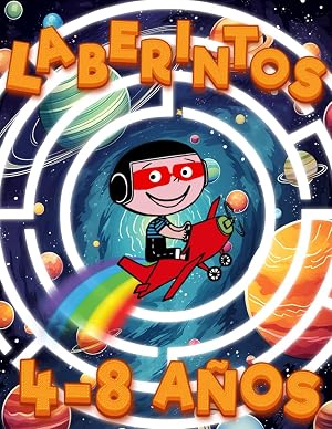 Libro del laberinto para Ni&ntilde;os de 4-8 a&ntilde;os: Libro de laberintos y rompecabezas para ni&ntilde;os 4, 5, 6, 7, 8 a&ntilde;os