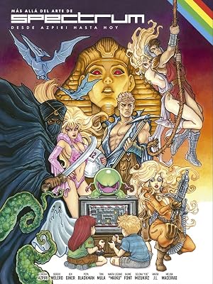Libro M&aacute;s all&aacute; del arte de Spectrum, desde Azpiri hasta hoy