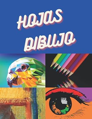 LIBRO PARA DIBUJAR: 100 hojas en planco para que practique tus dibujos.