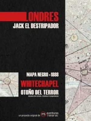 Londres. Jack el Destripador: Mapa negro 1888