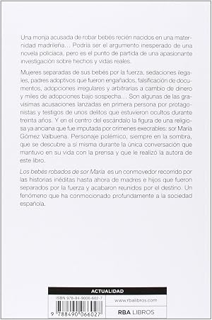Los beb&eacute;s robados de Sor Mar&iacute;a: Testimonios de un comercio cruel (OTROS NO FICCI&Oacute;N)