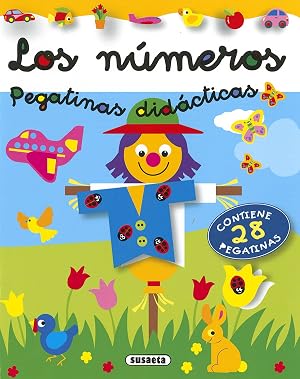 Los n&uacute;meros pegatinas did&aacute;cticas