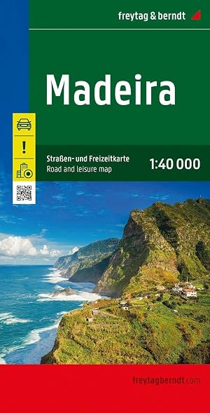 Madeira 1:40.000: Inklusive Infoguide mit Ausflugszielen: AK 9303 (Auto karte)
