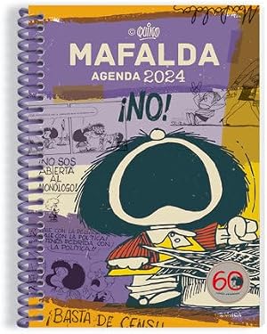 Mafalda 2024, Agenda Para La Mujer Anillada violeta (AGENDAS Y CALENDARIOS)