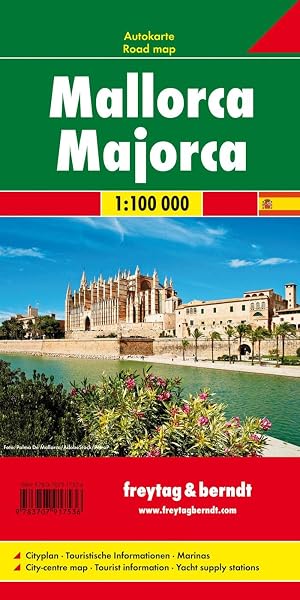 Mallorca 1:100.000 mapa de carreteras. Freytag & Berndt.: Wegenkaart 1:100 000: AK 0532 (Auto karte)