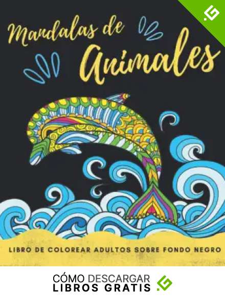 Mandalas de Animales - Libro de colorear para adultos sobre fondo negro: Cuaderno de mandalas para colorear adultos con animales | 60 mandalas de ... pintar con fondo negro | colorear antiestres