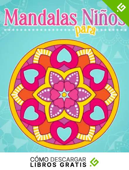 Mandalas para ni&ntilde;os: Libro para colorear con patrones simples de mandala.