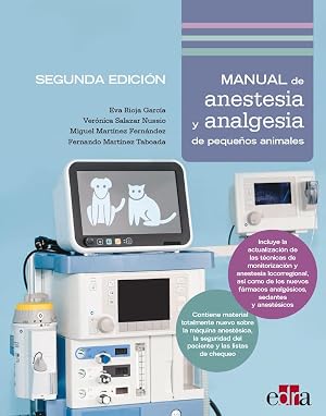 Manual de anestesia y analgesia de peque&ntilde;os animales (2.&ordf; edici&oacute;n)