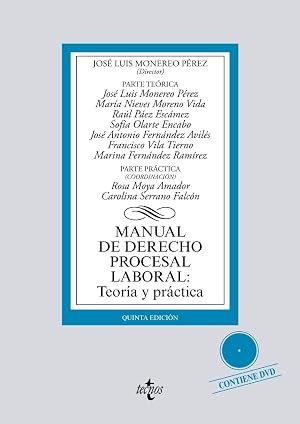 Manual de Derecho Procesal Laboral: Teor&iacute;a y pr&aacute;ctica (Derecho - Biblioteca Universitaria de Editorial Tecnos)