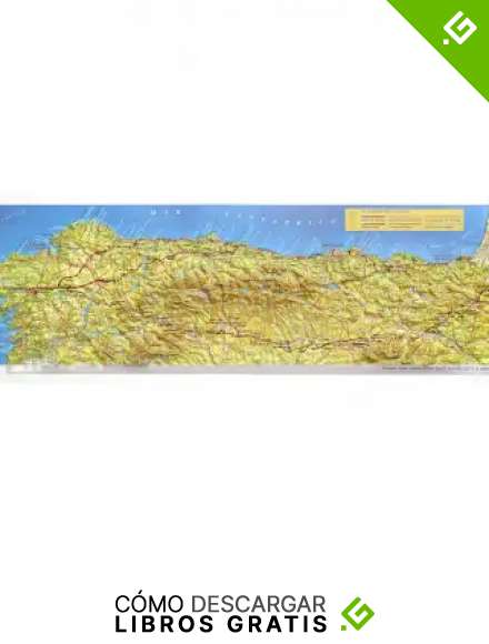 Mapa en relieve del Camino de Santiago Franc&eacute;s: Escala gr&aacute;fica