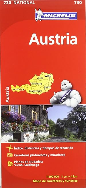 Mapa National Austria (Mapas National Michelin)