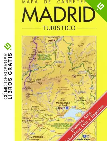 Mapa tur&iacute;stico de carreretas de la comunidad de Madrid