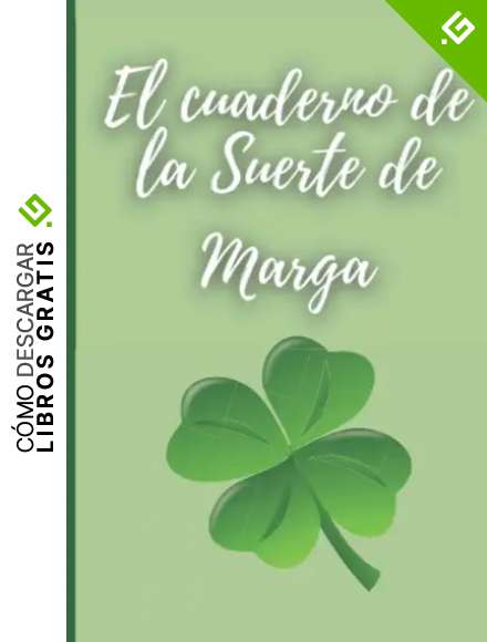 Marga: Cuaderno de la suerte personalizado con nombre| Tama&ntilde;o A5 | Punteado (patr&oacute;n de puntos) | 120 p&aacute;ginas (60 hojas)