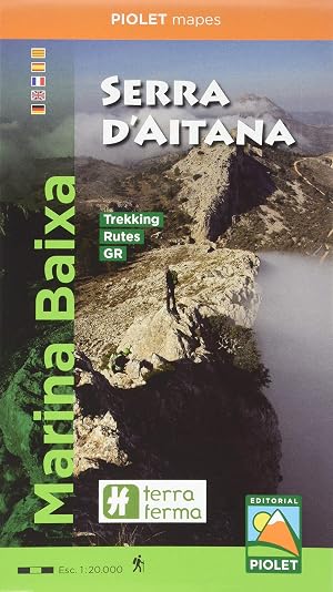 Marina Baixa. Serra D'aitana 1: 20.000