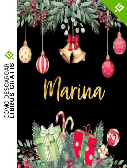 Marina: Cuaderno de notas Nombre personalizado Marina, El mejor Regalo de cumplea&ntilde;os o Navidad o San Valentin o acci&oacute;n de gracias para la esposa, ... floral,110 p&aacute;ginas rayadas.