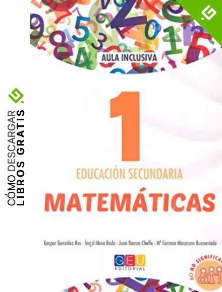 Matem&aacute;ticas 1 para 1&ordm; Educaci&oacute;n Secundaria | Aci No Significativa: Refuerzo Matem&aacute;ticas 1&ordm; ESO (Matem&aacute;ticas Mejora y Adaptaci&oacute;n Curricular Educaci&oacute;n Secundaria)