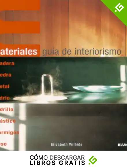 Materiales. Gu&iexcl;a de interiorismo