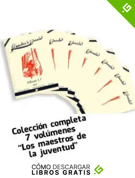 MEGA PACK - Maestros de la Juventud Coleccion Completa de 7 Volumenes para Piano Facil