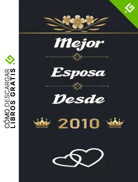 Mejor Esposa Desde 2010: Regalo de bodas para una hermosa mujer en su 12 aniversario de bodas, libreta de tapa blanda, 6x9 pulgadas, 110 p&aacute;ginas