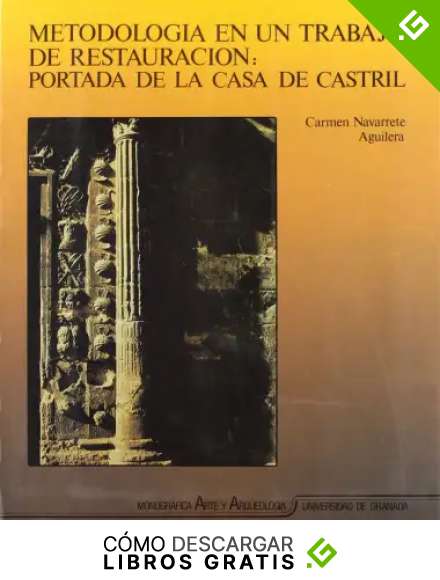 Metodolog&iacute;a en un trabajo de restauraci&oacute;n: Portada de la Casa de Castril de Granada: 5 (Monograf&iacute;a Arte y Arquitectura)