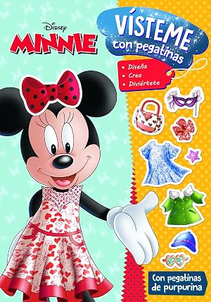 Minnie. V&iacute;steme con pegatinas (Disney. Minnie)