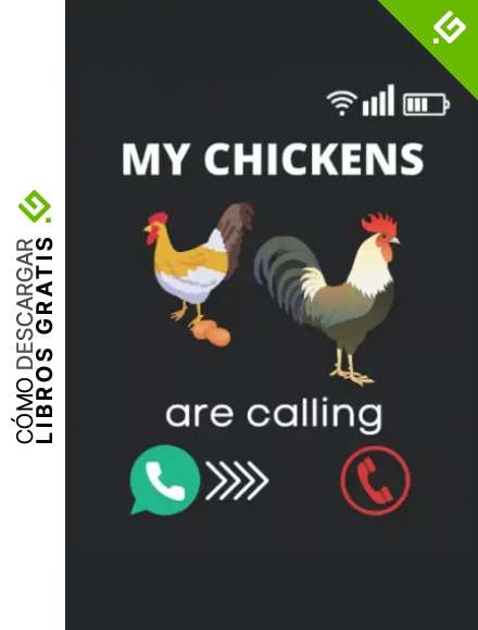 My Chickens Are Calling: Mis pollos Llamadas - Farmer Chicken Lovers Fun regalos port&aacute;til alineado (formato A5, 15. 24 x 22. 86 cm, 120 p&aacute;ginas)
