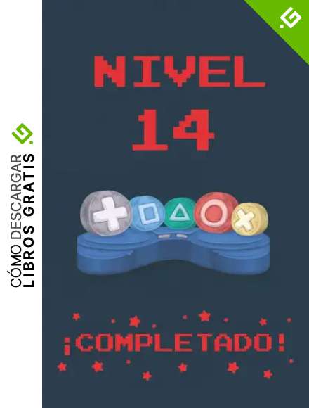 NIVEL 14 COMPLETADO: REGALO DE CUMPLEA&Ntilde;OS ORIGINAL Y DIVERTIDO PARA J&Oacute;VENES GAMERS | DIARIO, CUADERNO DE NOTAS, APUNTES O AGENDA | 14 A&Ntilde;OS DE EDAD | DISE&Ntilde;O MANDO CONSOLA.