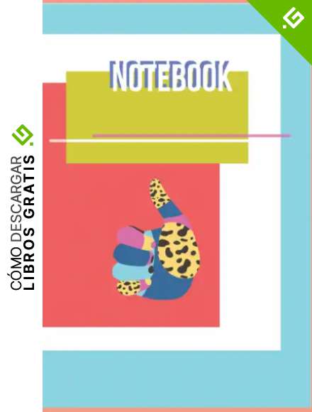 Notebook: Cuaderno de notas con colores vivos y alegres, papel de l&iacute;neas o rayas