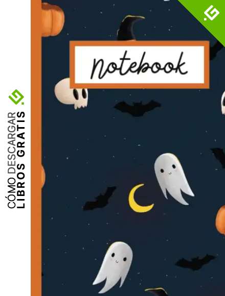 Notebook: Cuaderno Halloween rayado, de 120 hojas