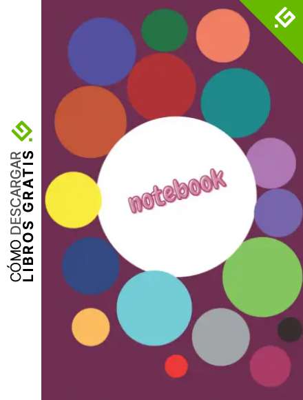 Notebook: rainbow color circles