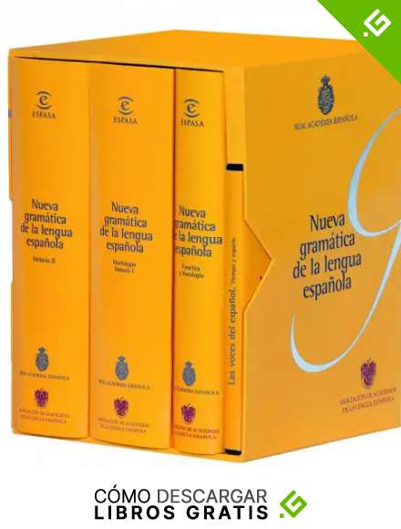 Nueva gram&aacute;tica de la lengua espa&ntilde;ola (Pack): Fon&eacute;tica y fonolog&iacute;a. Morfolog&iacute;a. Sintaxis (NUEVAS OBRAS REAL ACADEMIA)