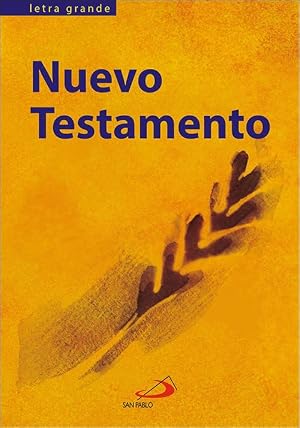 Nuevo testamento. Letra grande. R&uacute;stica