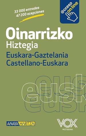 Oinarrizko Hiztegia Euskara-Gaztelania / Castellano-Euskara (Hiztegia Euskaraz)