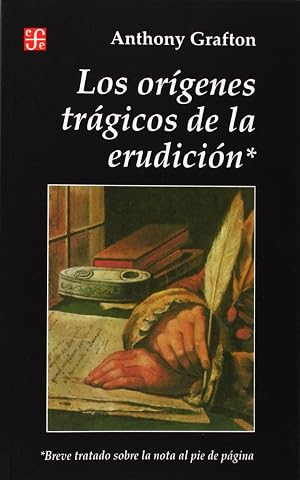 ORIGENES TRAGICOS DE LA ERUDICION,LOS