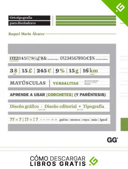 Ortotipograf&iacute;a para dise&ntilde;adores