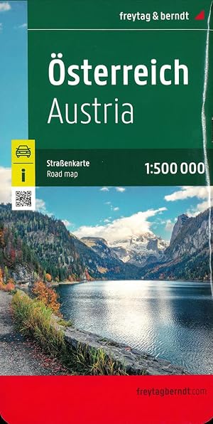 &Ouml;sterreich, Stra&szlig;enkarte 1:500.000, freytag & berndt: AK 1