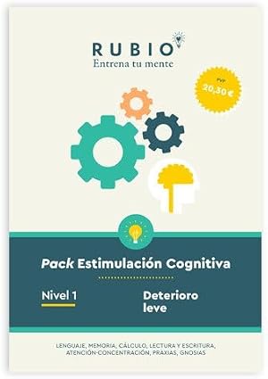 Pack Estimulaci&oacute;n Cognitiva. Nivel 1 (deterioro leve)