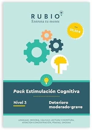 Pack Estimulaci&oacute;n Cognitiva. Nivel 3 (deterioro moderado-grave)