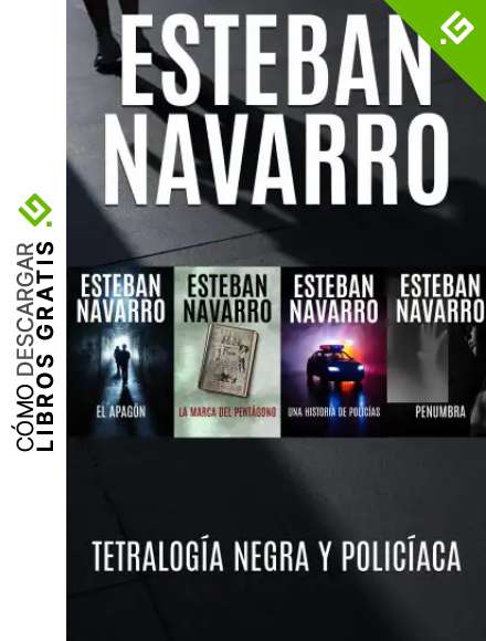 PACK PROMO de la tetralog&iacute;a negra y polic&iacute;aca