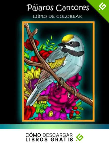 P&aacute;jaros Cantores Libro de Colorear