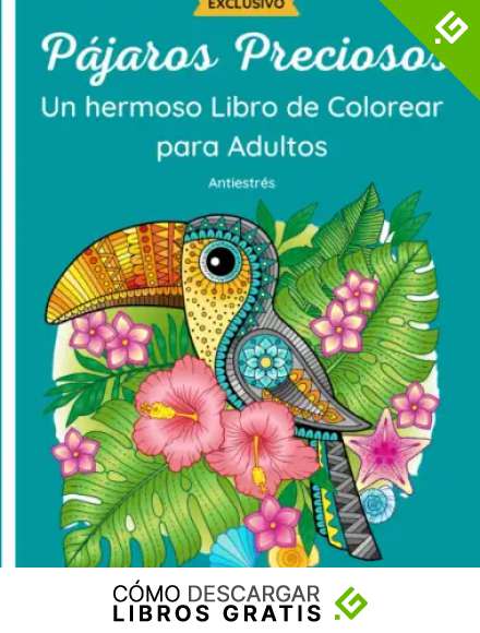 P&aacute;jaros Preciosos - Un hermoso Libro de Colorear para Adulto: 50 fant&aacute;sticos dibujos de aves : b&uacute;hos, colibr&iacute;es, pavos reales y otros con mandalas y flores. Relajaci&oacute;n y antiestr&eacute;s